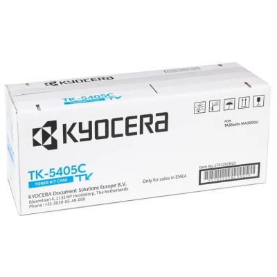 Kyocera TK-5405C (1T02Z6CNL0), originální toner, azurový, 10000 stran