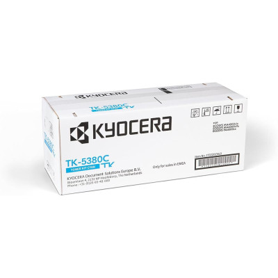 Kyocera TK-5380C (1T02Z0CNL0), originální toner, azurový, 10000 stran