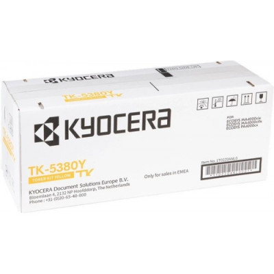 Kyocera TK-5380Y (1T02Z0ANL0), originální toner, žlutý, 10000 stran