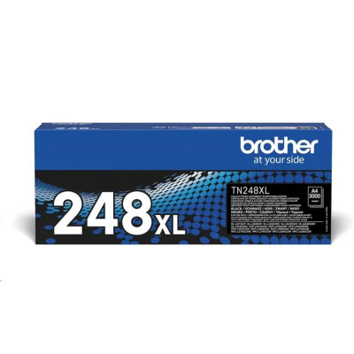 Brother TN-248XLBk, originální toner, černý, 3000 stran, XL