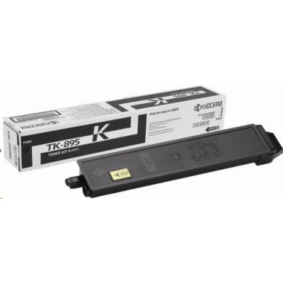 Kyocera TK-895K (1T02K00NL0), originální toner, černý, 12000 stran