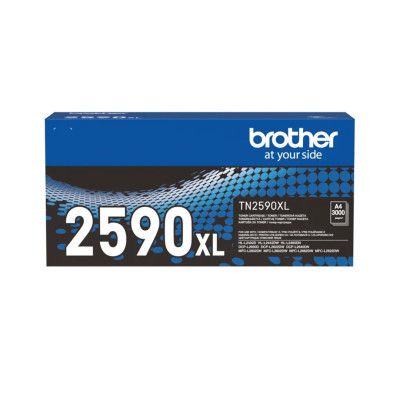 Brother TN-2590XL, originální toner, černý, 3000 stran