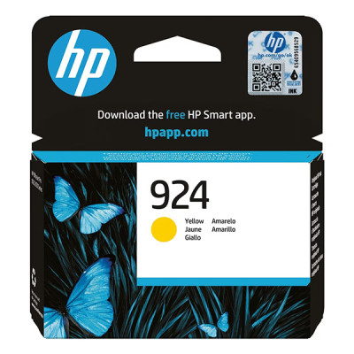 HP 4K0U5NE (924), originální inkoust, žlutý, 400 stran