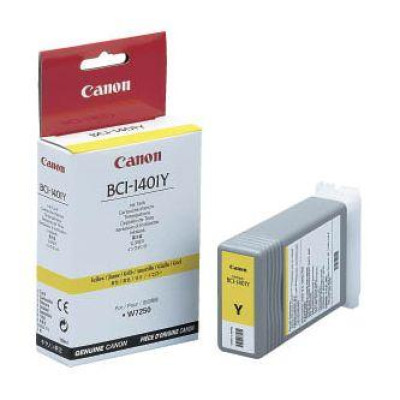 Canon BCI-1401Y (7571A001), originální inkoust, žlutý, 130 ml