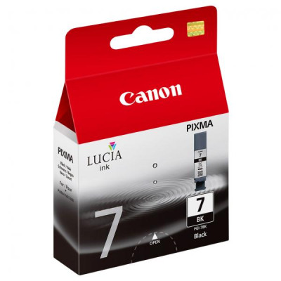 Canon PGI-7Bk (2444B001), originální inkoust, černý, 570 stran (25 ml)