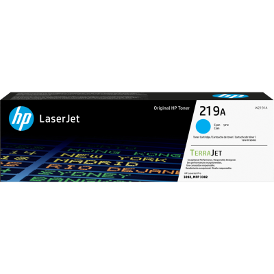 HP W2191A (219A), originální toner, azurový, 1200 stran