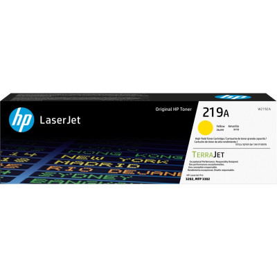 HP W2192A (219A), originální toner, žlutý, 1200 stran