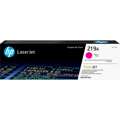 HP W2193A (219A), originální toner, purpurový, 1200 stran