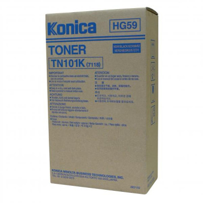 Konica Minolta TN-101K (012A), originální toner, černý, 2 × 413 g, 2-pack