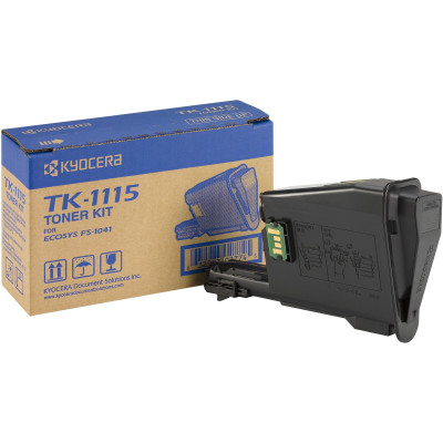 Kyocera TK-1115 (1T02M50NL0), originální toner, černý, 1600 stran