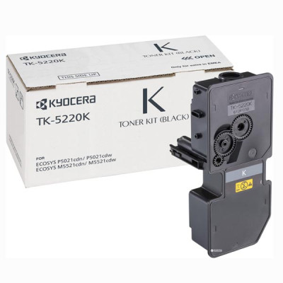 Kyocera TK-5220K (1T02R90NL1), originální toner, černý, 1200 stran