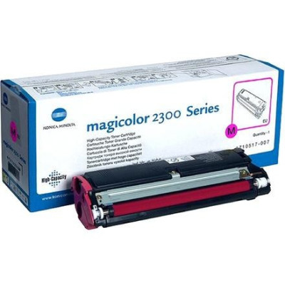 Konica Minolta 4576411 (1710-5170-07), originální toner, purpurový, 4500 stran