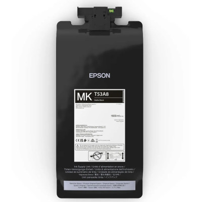 Epson T53A8 (C13T53A800), originální inkoust, matně černý, 1600 ml