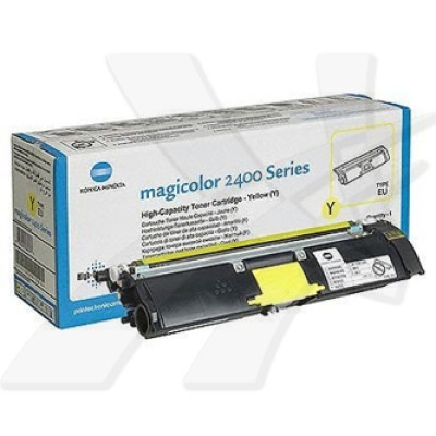 Konica Minolta A00W131 (1710-5890-01), originální toner, žlutý, 1500 stran