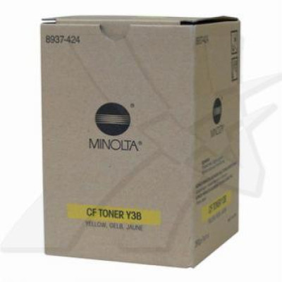 Konica Minolta 8937424 (CF Y3B), originální toner, žlutý, 10000 stran