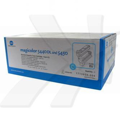 Konica Minolta 4539334 (1710-6040-04), originální toner, azurový, 6000 stran