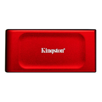 Kingston Externí SSD 1TB XS1000, USB 3.2, červená