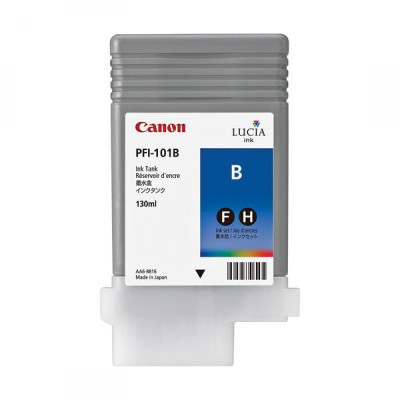 Canon PFI-101Bl (0891B001), originální inkoust, modrý, 130 ml