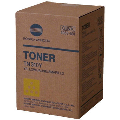 Konica Minolta TN-310Y (4053-503), originální toner, žlutý, 11500 stran