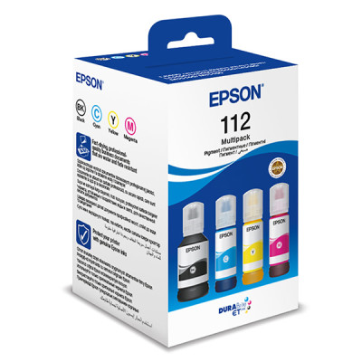 Epson T06C6 (C13T06C64A, 112), originální inkoust, CMYK, 7500/6000 stran, 4-pack