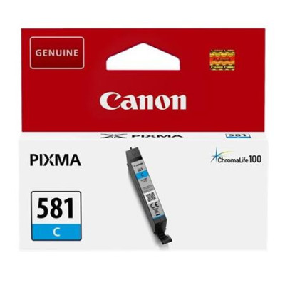 Canon CLI-581 C (2103C001), originální inkoust, azurový, 5,6 ml