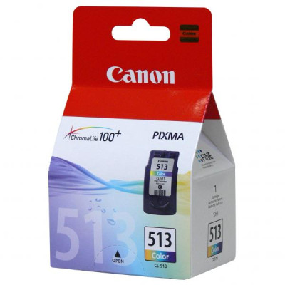 Canon CL-513 (2971B001), originální inkoust, barevný, 350 stran (13 ml)