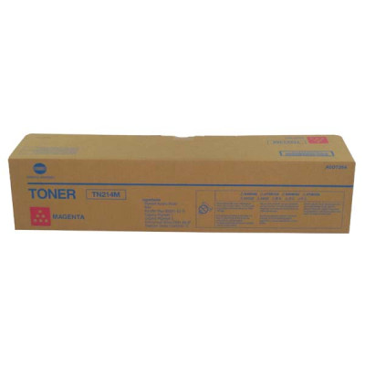 Konica Minolta TN-214M (A0D7354), originální toner, purpurový, 18500 stran