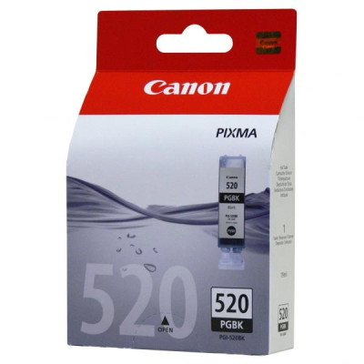 Canon PGI-520Bk (2932B001), originální inkoust, černý, 320 stran (19 ml)