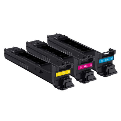 Konica Minolta A0DKJ52, originální toner, CMY, 3 × 8000 stran, 3-pack