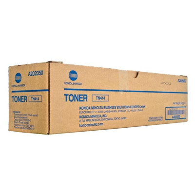 Konica Minolta TN-414 (A202-050), originální toner, černý, 25000 stran