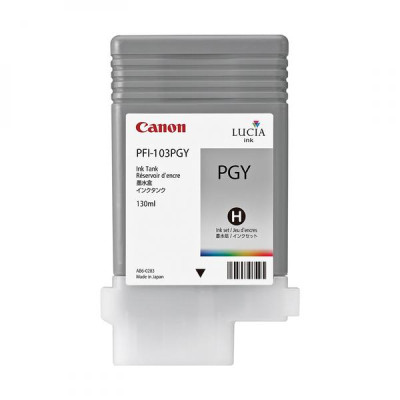 Canon PFI-103PGy (2214B001), originální inkoust, photo šedý, 130 ml