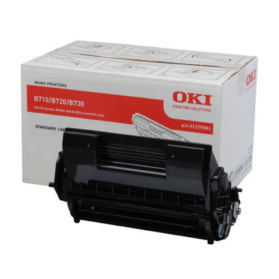 Oki B710 (1279001), originální toner, černý, 15000 stran