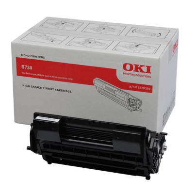 Oki B730 (1279201), originální toner, černý, 25000 stran