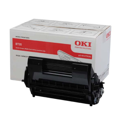 Oki B720 (1279101), originální toner, černý, 20000 stran