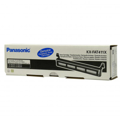 Panasonic KX-FAT411E, originální toner, černý, 2000 stran