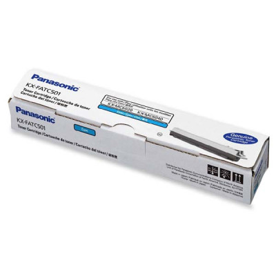 Panasonic KX-FATC501, originální toner, azurový, 2000 stran