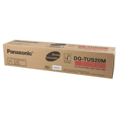 Panasonic DQ-TUS20M, originální toner, purpurový, 20000 stran