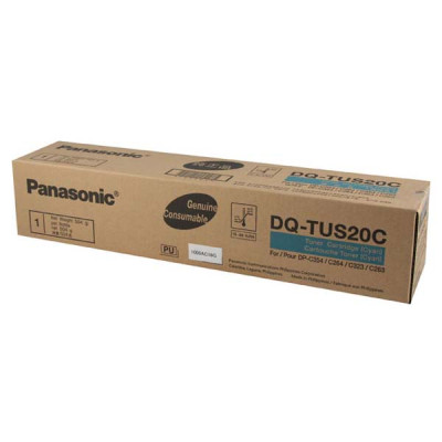 Panasonic DQ-TUS20C, originální toner, azurový, 20000 stran