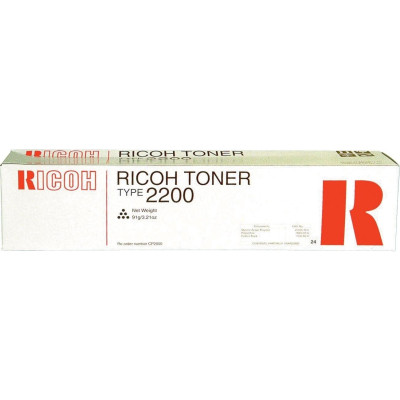 Ricoh Typ 2200 (889776), originální toner, černý, 3000 stran