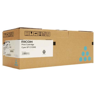 Ricoh 406480 (407637), originální toner, azurový, 6000 stran