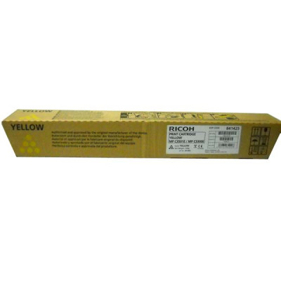 Ricoh 841425 (841125, 842044), originální toner, žlutý, 15000 stran