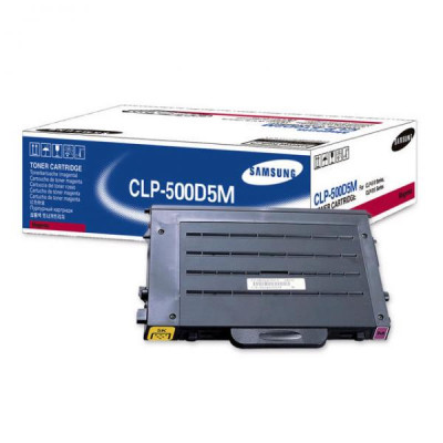 Samsung CLP-500D5M, originální toner, purpurový, 5000 stran