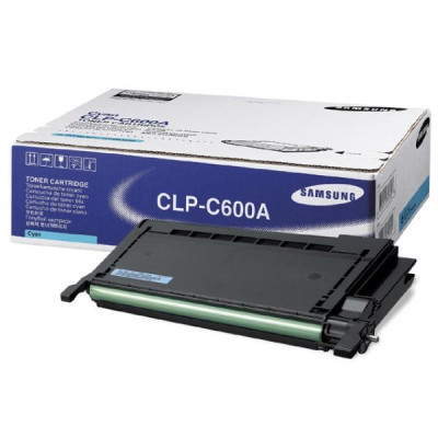 Samsung CLP-C600A, originální toner, azurový, 4000 stran