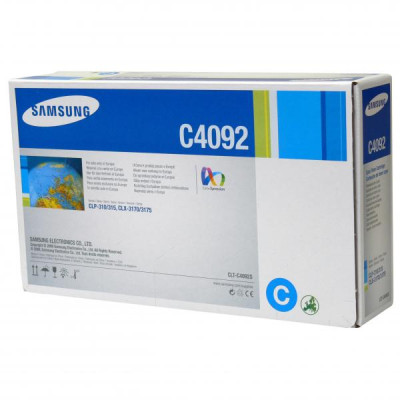 Samsung CLT-C4092S (SU005A), originální toner, azurový, 1000 stran