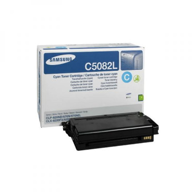 Samsung CLT-C5082L (SU055A), originální toner, azurový, 4000 stran