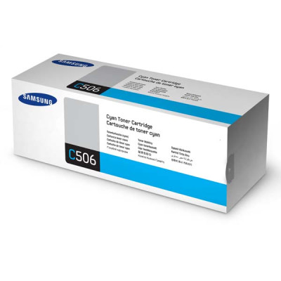 Samsung CLT-C506L (SU038A), originální toner, azurový, 3500 stran