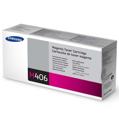 Samsung CLT-M406S (SU252A), originální toner, purpurový, 1000 stran