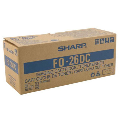 Sharp FO-26DC, originální toner, černý, 2000 stran