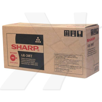 Sharp AR-208LT, originální toner, černý, 8000 stran