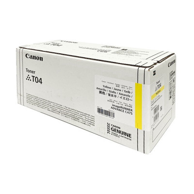 Canon T04Y (2977C001), originální toner, žlutý, 27500 stran